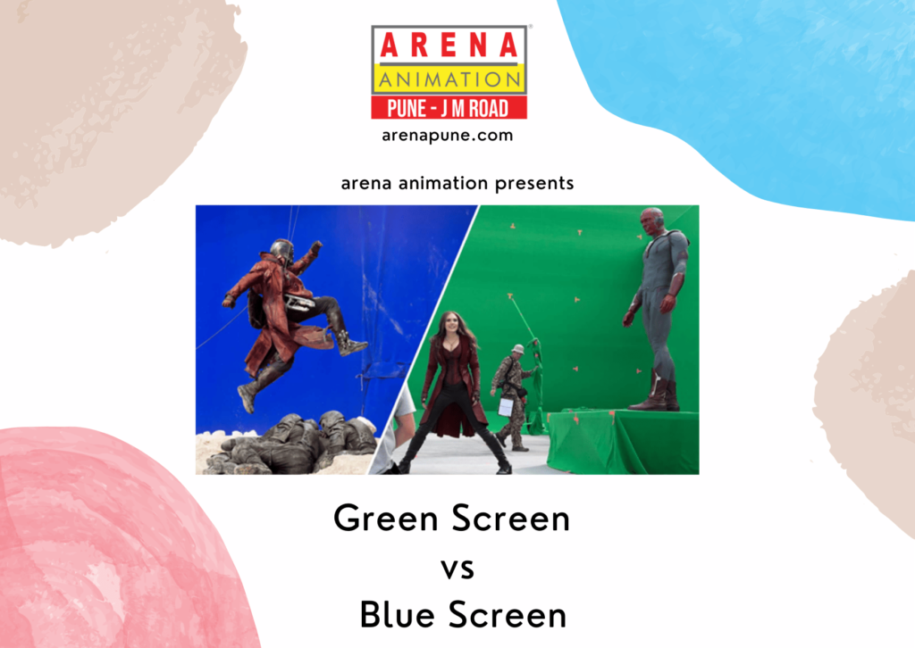 Green screen vs blue screen