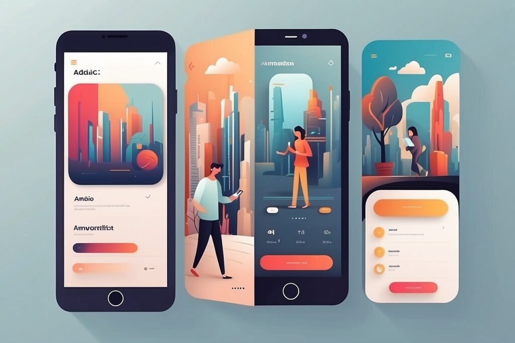 Interactive Animated UI Design