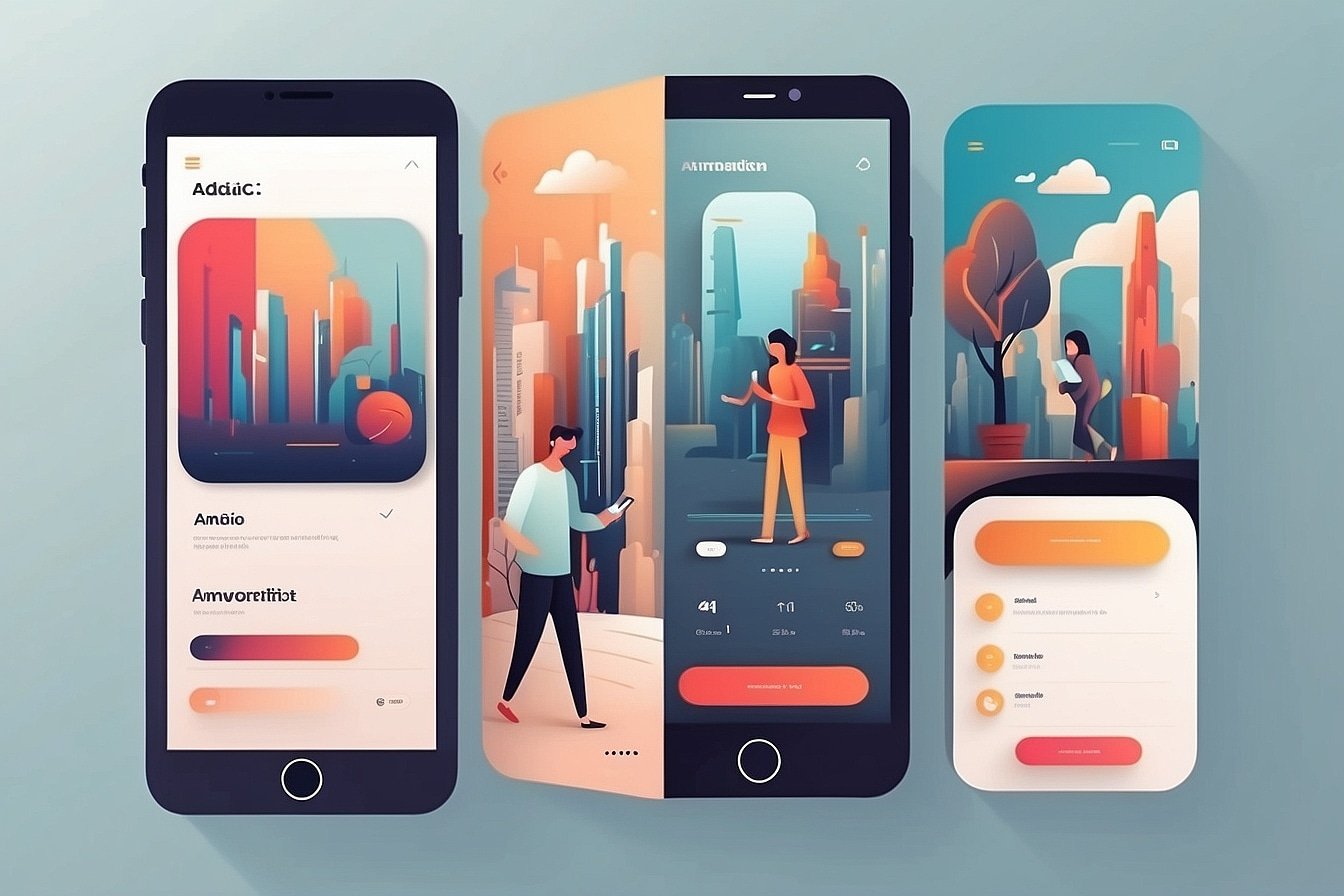 Interactive Animated UI Design