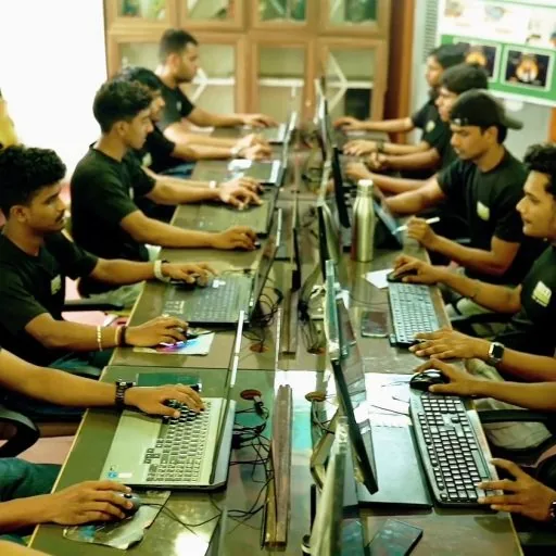 Practice lab at Arena Animation JM Road