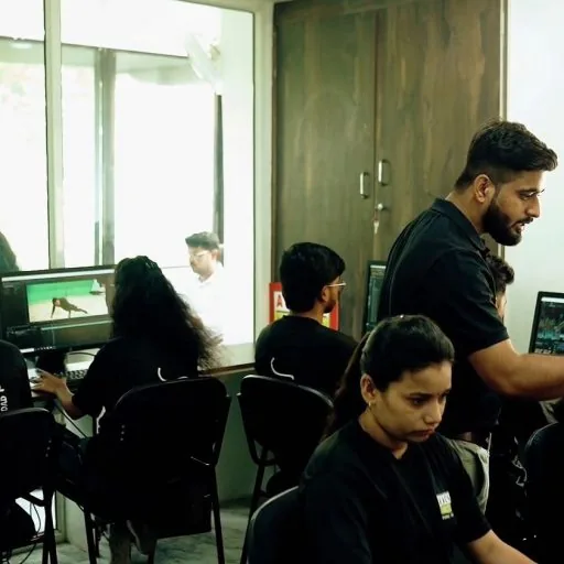 Practice lab at Arena Animation JM Road